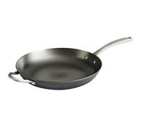 Satake - Stekpanna Nitriding 32 cm handtag fram Svart Cast Iron Frying Pan Ø32 cm - Black