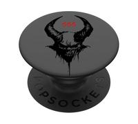 Satan 666 trve Metalhead Devil Horns Lucifer Wicca Pagan Sin PopSockets Adhesive PopGrip