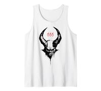 Satan 666 trve Metalhead Devil Horns Lucifer Wicca Pagan Sin Tank Top