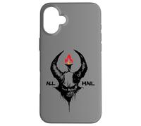 Satan Black Flame Devil Lucifer Wicca Pagan trve Metalhead Case for iPhone 16 Plus