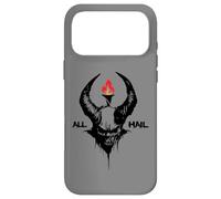 Satan Black Flame Devil Lucifer Wicca Pagan trve Metalhead Case for iPhone 17 Pro Max