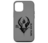 Satan Black Flame trve Metalhead Devil Lucifer Wicca Pagan Case for iPhone 12/12 Pro