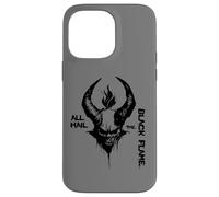 Satan Black Flame trve Metalhead Devil Lucifer Wicca Pagan Case for iPhone 14 Pro Max