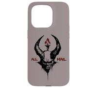 Satan Black Flame trve Metalhead Devil Lucifer Wicca Pagan Case for iPhone 15 Pro