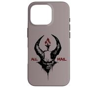 Satan Black Flame trve Metalhead Devil Lucifer Wicca Pagan Case for iPhone 16 Pro