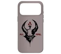 Satan Black Flame trve Metalhead Devil Lucifer Wicca Pagan Case for iPhone 17 Pro Max