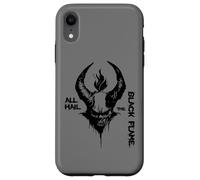 Satan Black Flame trve Metalhead Devil Lucifer Wicca Pagan Case for iPhone XR