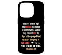 Satan Has Blinded The Minds Of Unbelievers 2 Cor 4 4 Case for iPhone 14 Pro