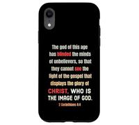 Satan Has Blinded The Minds Of Unbelievers 2 Cor 4 4 Case for iPhone XR