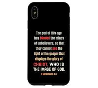Satan Has Blinded The Minds Of Unbelievers 2 Cor 4 4 Case for iPhone XS Max