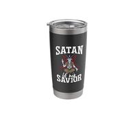 Satan is My Savior Satanic Baphomet Witchcraft Goth Occult Stainless Steel Insulated Tumbler