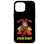 Satan is my sugar daddy devil and hell Case for iPhone 16 Pro Max
