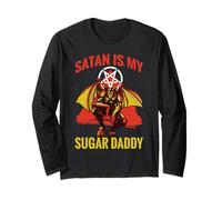 Satan is my sugar daddy devil and hell Long Sleeve T-Shirt