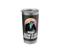 Satan is My Sugar Daddy Devil and Hell Stainless Steel Insulated Tumbler