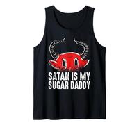 Satan is My Sugar Daddy Devil and Hell Tank Top