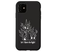 Satan Occult Burning Church Unholy Antichrist Halloween Case for iPhone 11