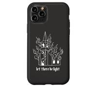 Satan Occult Burning Church Unholy Antichrist Halloween Case for iPhone 11 Pro