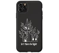 Satan Occult Burning Church Unholy Antichrist Halloween Case for iPhone 11 Pro Max