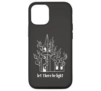 Satan Occult Burning Church Unholy Antichrist Halloween Case for iPhone 12/12 Pro
