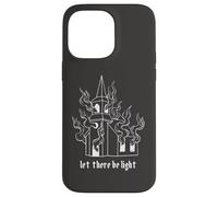 Satan Occult Burning Church Unholy Antichrist Halloween Case for iPhone 14 Pro Max
