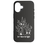 Satan Occult Burning Church Unholy Antichrist Halloween Case for iPhone 16