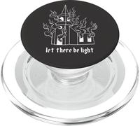 Satan Occult Burning Church Unholy Antichrist Halloween PopSockets PopGrip for MagSafe
