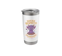 Satan Respects Pronouns and You Should Too I Transgender Stainless Steel Insulated Tumbler