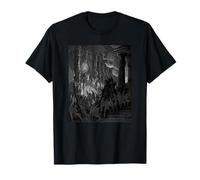 Satan Takes his Throne in Hell Gustave Dore Paradise Lost T-Shirt