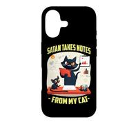 SATAN TAKES NOTES FROM MY CAT Case for iPhone 17