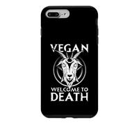Satanic Baphomet Satanism Pentagram Vegan Welcome To Death Case for iPhone 7 Plus/8 Plus