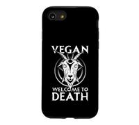 Satanic Baphomet Satanism Pentagram Vegan Welcome To Death Case for iPhone SE (2020) / 7/8