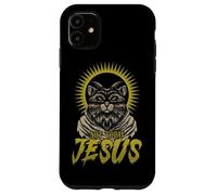 Satanic Cat Goat Not Today Jesus Dark Humor Occult Case for iPhone 11