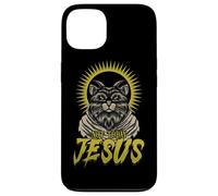 Satanic Cat Goat Not Today Jesus Dark Humor Occult Case for iPhone 13