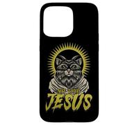 Satanic Cat Goat Not Today Jesus Dark Humor Occult Case for iPhone 15 Pro Max