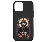 Satanic Cat Wizard Obey Satan Kitty Sorcerer Case for iPhone 12 mini