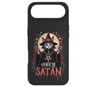 Satanic Cat Wizard Obey Satan Kitty Sorcerer Case for iPhone Air