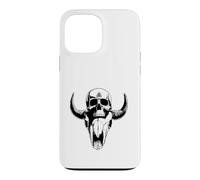 Satanic Cross Skull Occult Goat Baphomet Case for iPhone 13 Pro Max