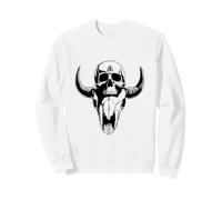 Satanic Cross Skull Occult Goat Baphomet Sweatshirt