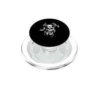 Satanic Devil with Snakes Skull Occult Pentagram Baphomet PopSockets PopGrip for MagSafe