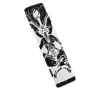 Satanic Goat Baphomet Car Seat Belt Cover Funny Safety Belt Pads Comfortable Seat Straps Shoulder Cushions Cute Car Accessories One Size