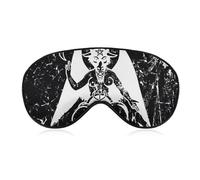 Satanic Goat Baphomet Sleep Eye Mask Sleeping Light Blocking Cover Night Blindfold for Travel Nap
