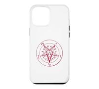 Satanic Goat Head Baphomet Pentagram Occult Devil 666 Demon Case for iPhone 12 Pro Max