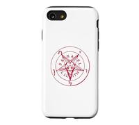 Satanic Goat Head Baphomet Pentagram Occult Devil 666 Demon Case for iPhone SE (2020) / 7/8