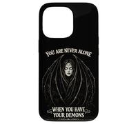 Satanic Gothic Demon with Dark Humor - Dark Fantasy Case for iPhone 13 Pro