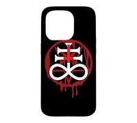 Satanic Leviathan Cross And Pentagram Case for iPhone 15 Pro