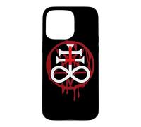 Satanic Leviathan Cross And Pentagram Case for iPhone 15 Pro Max