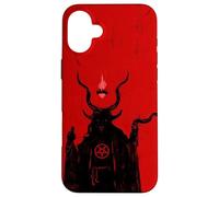 Satanic Lucifer Light Bearer Baphomet Occult Pagan Gothic Case for iPhone 16 Plus