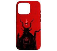 Satanic Lucifer Light Bearer Baphomet Occult Pagan Gothic Case for iPhone 16 Pro