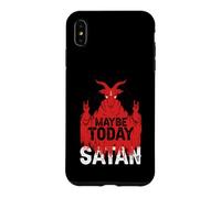 Satanic | Satanism | Baphomet | Maybe Today Satan Case for iPhone XS Max