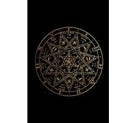 Satanic Sigil: Pentagram Hexagram Magic Journal - Black and Gold | College Ruled Lined Pages: Volume 3 (Journal, Notebook, Diary, Composition Book)